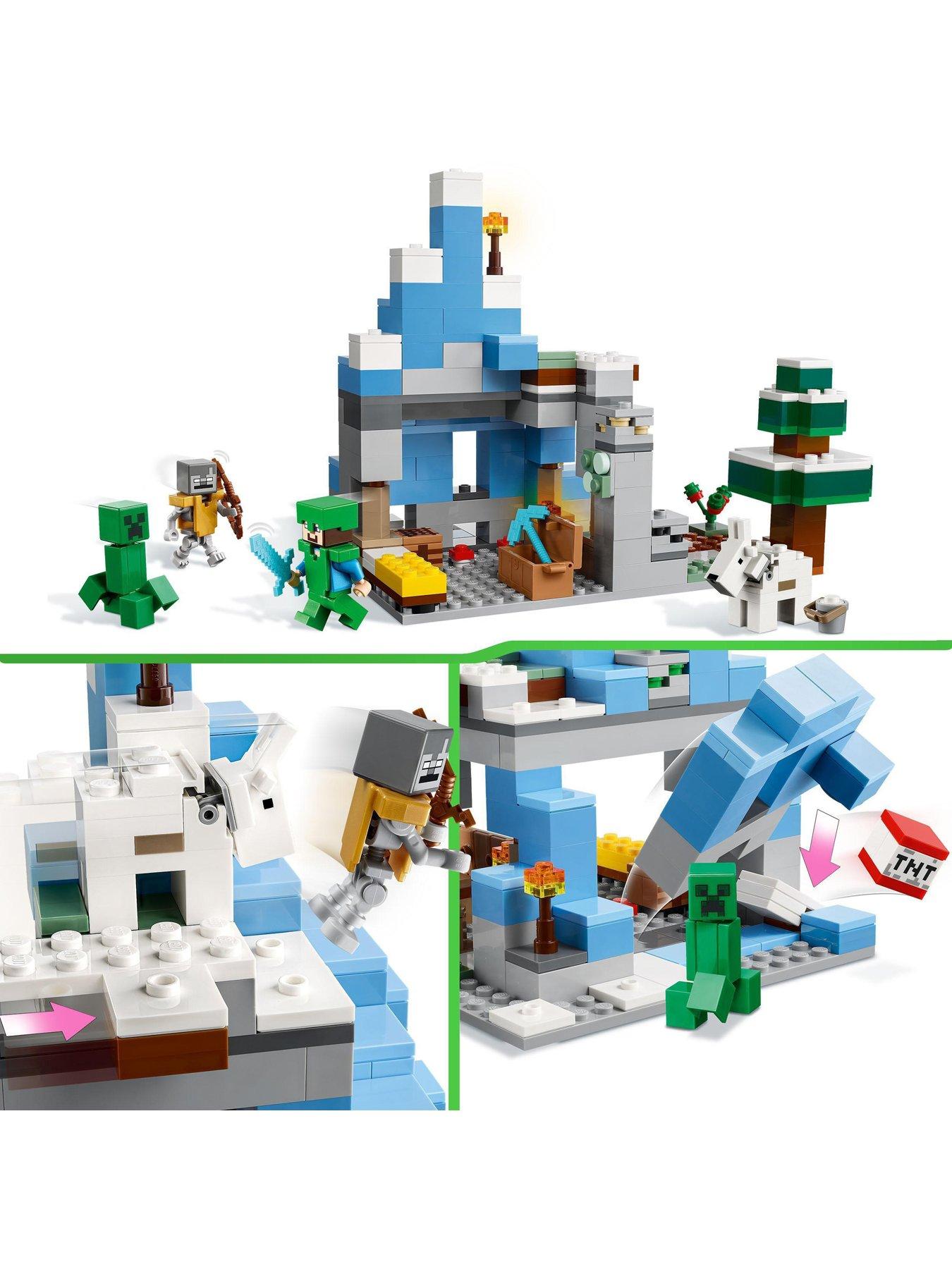 LEGO Minecraft The Frozen Peaks 21243 | Very.co.uk