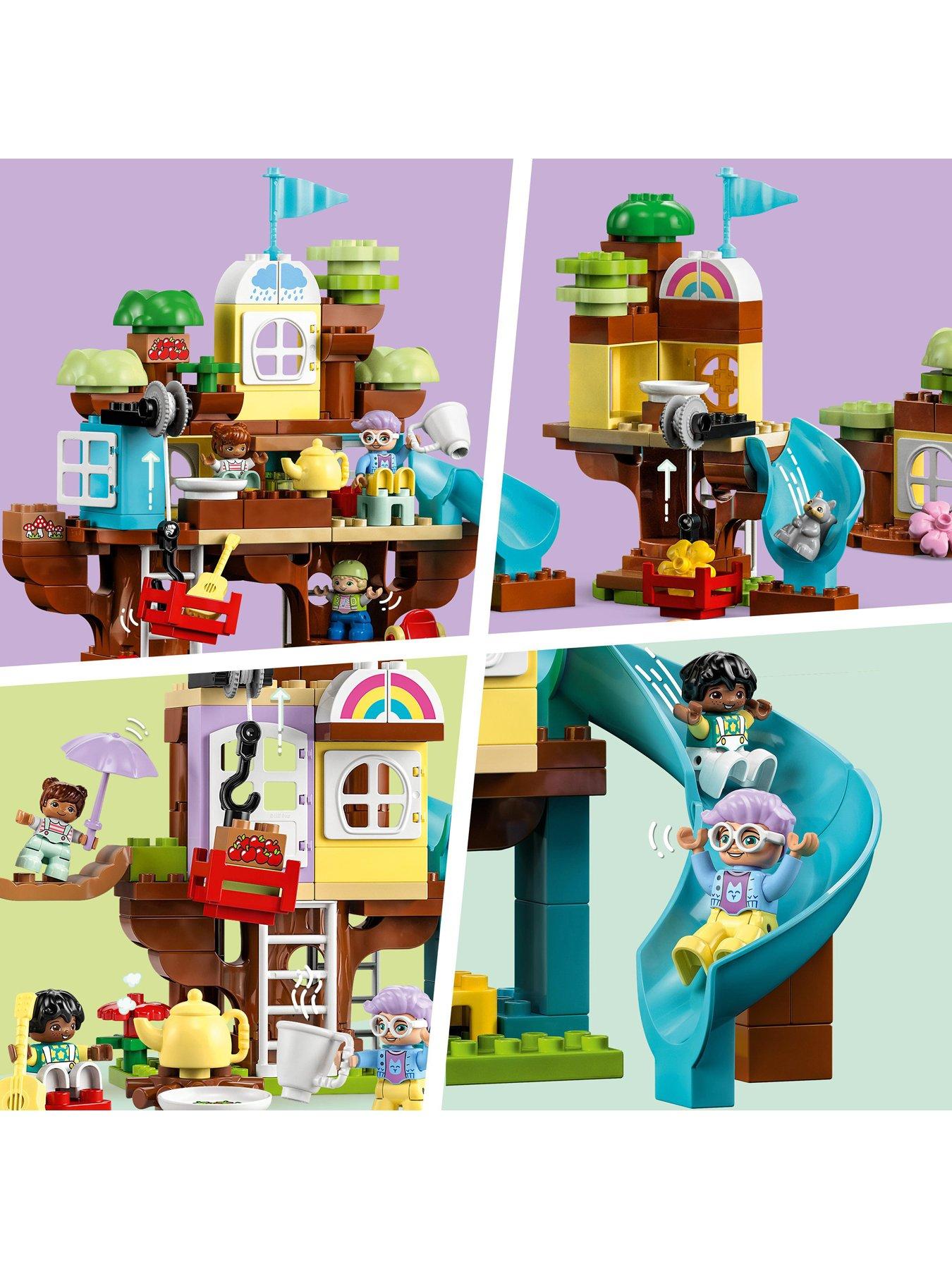 LEGO Duplo 3in1 Tree House Set with Animals 10993 | Very.co.uk