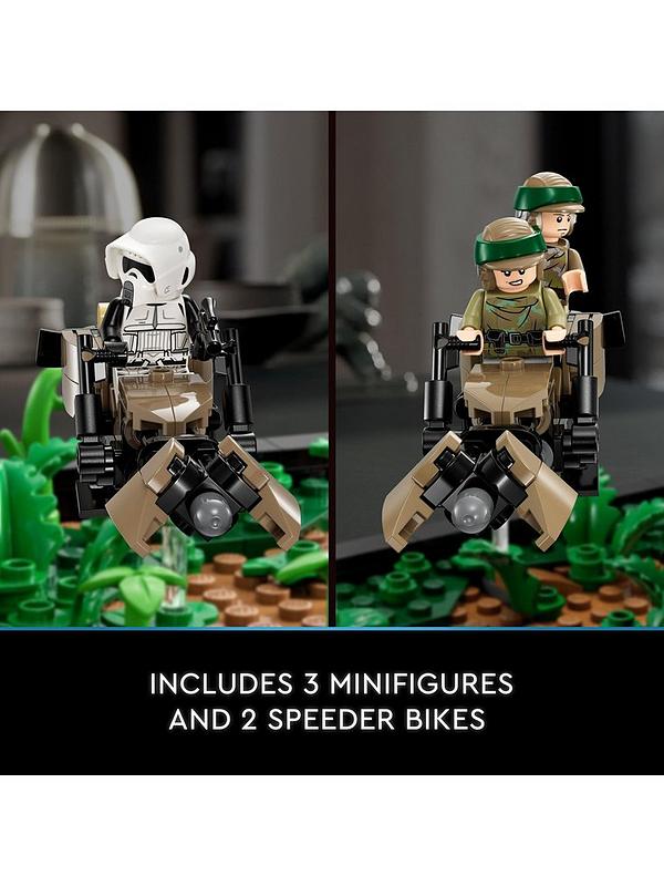 Image 5 of 6 of LEGO Star Wars Endor&trade; Speeder Chase Diorama