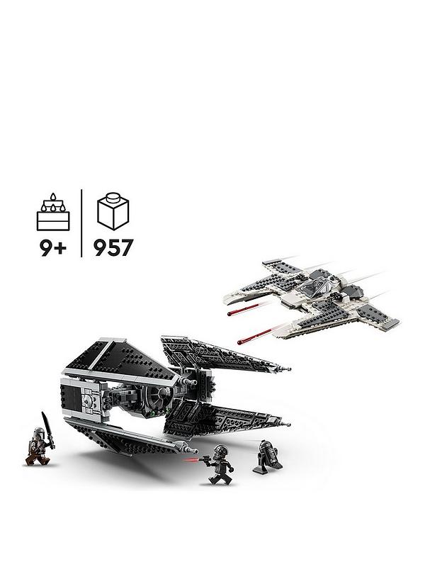 Image 2 of 7 of LEGO Star Wars Mandalorian Fang Fighter vs. TIE Interceptor 75348