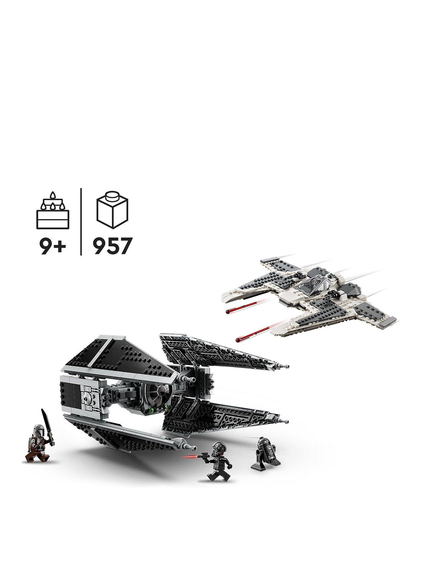 Mandalorian Fang Fighter vs TIE Interceptor™ 75348 | Star Wars™ | Official  LEGO® Shop SE