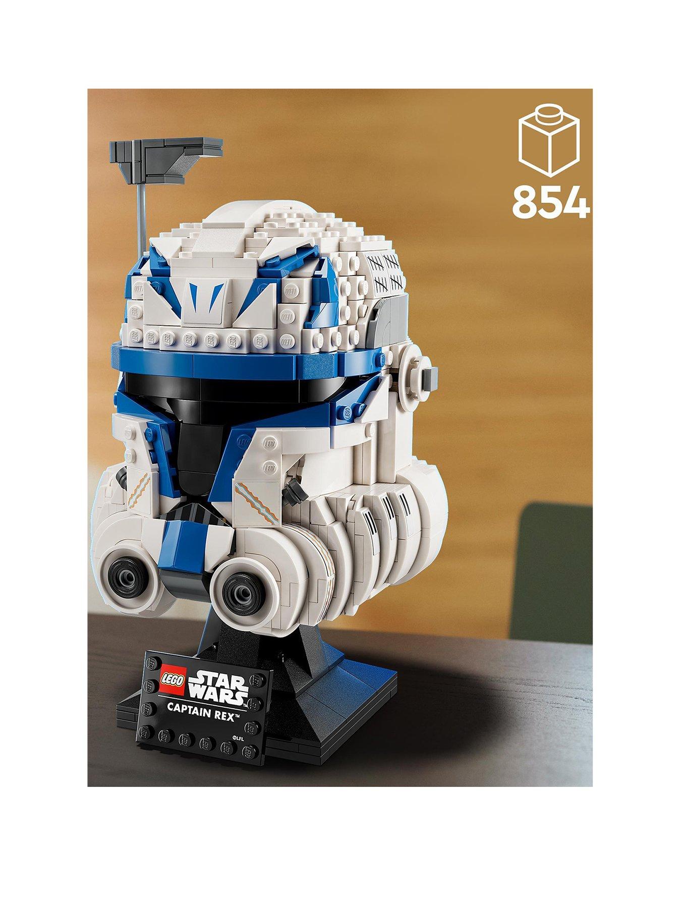 Captain Rex offers the most unique LEGO Star Wars helmet yet