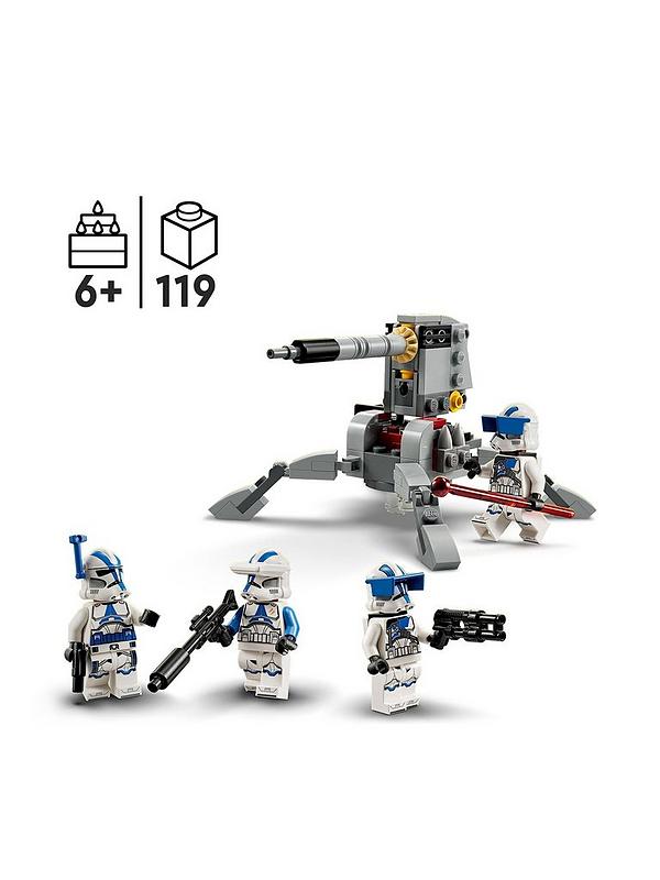 Image 2 of 7 of LEGO Star Wars 501st Clone Troopers&trade; Battle Pack 75345