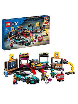 lego city custom car garage mechanic set 60389