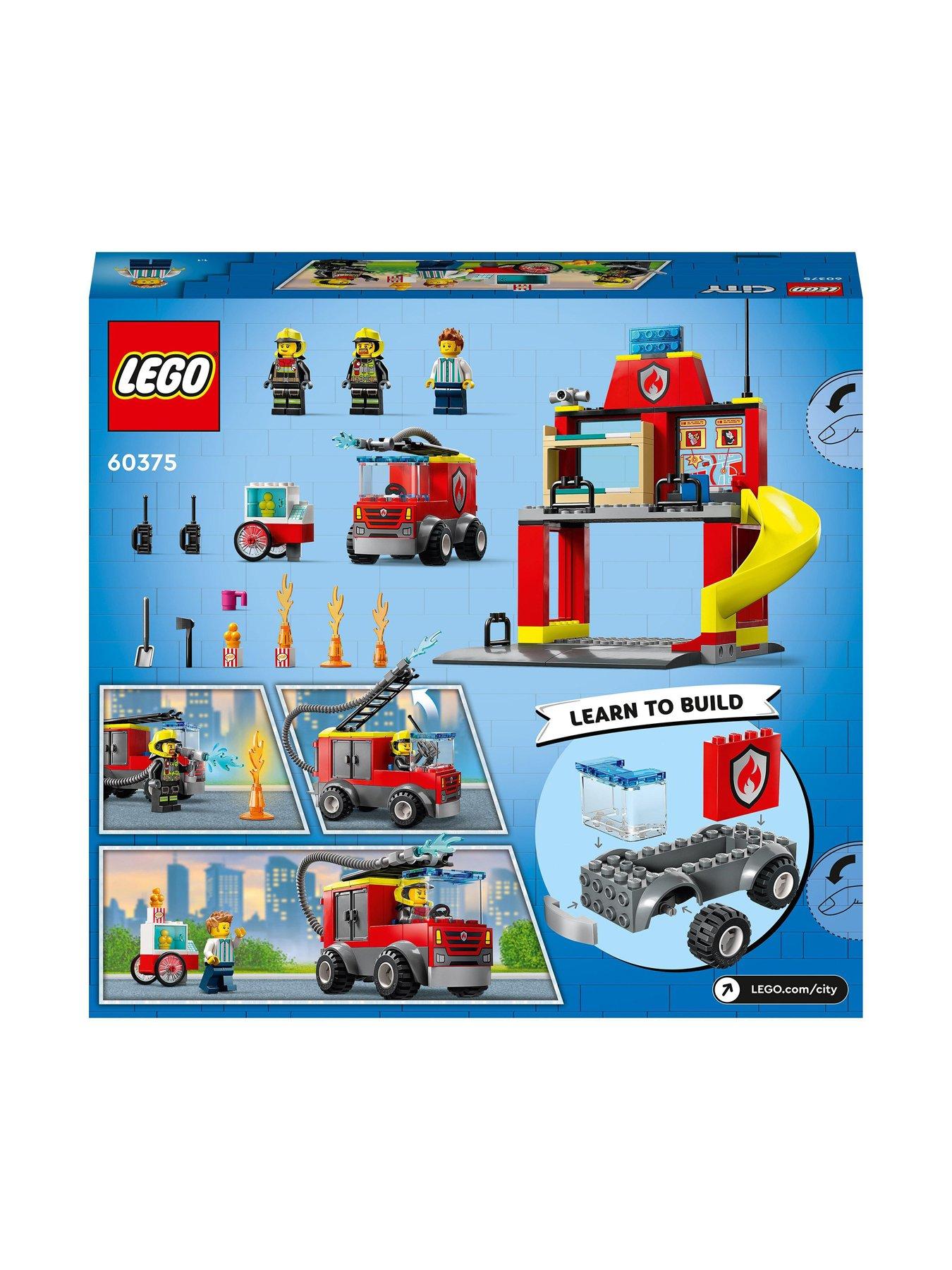 Fire Station and Fire Engine Toys 60375