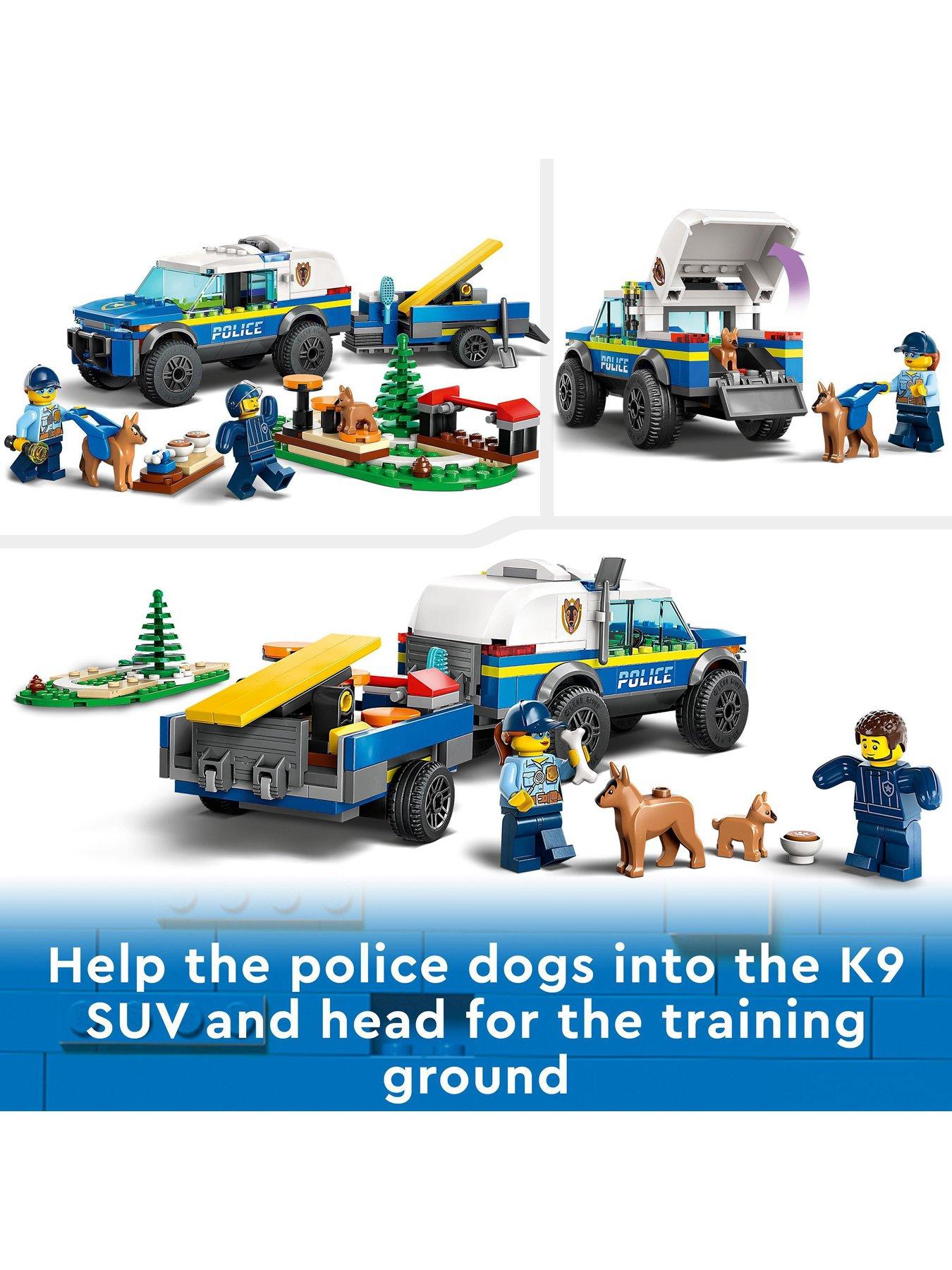 LEGO City Mobile Police Dog Training Set 60369 | Very.co.uk
