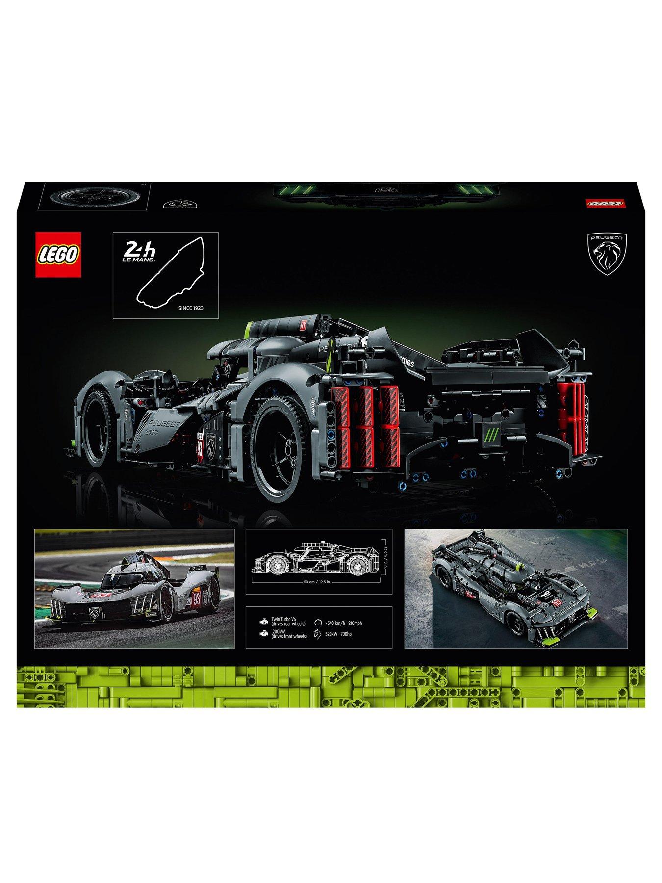 LEGO Technic PEUGEOT 9X8 24H Le Mans Hybrid Hypercar 42156 LEGO à