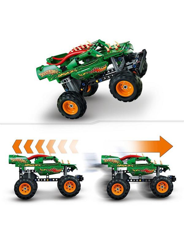 Image 3 of 7 of LEGO Technic Monster Jam Dragon Truck 2in1 Set 42149