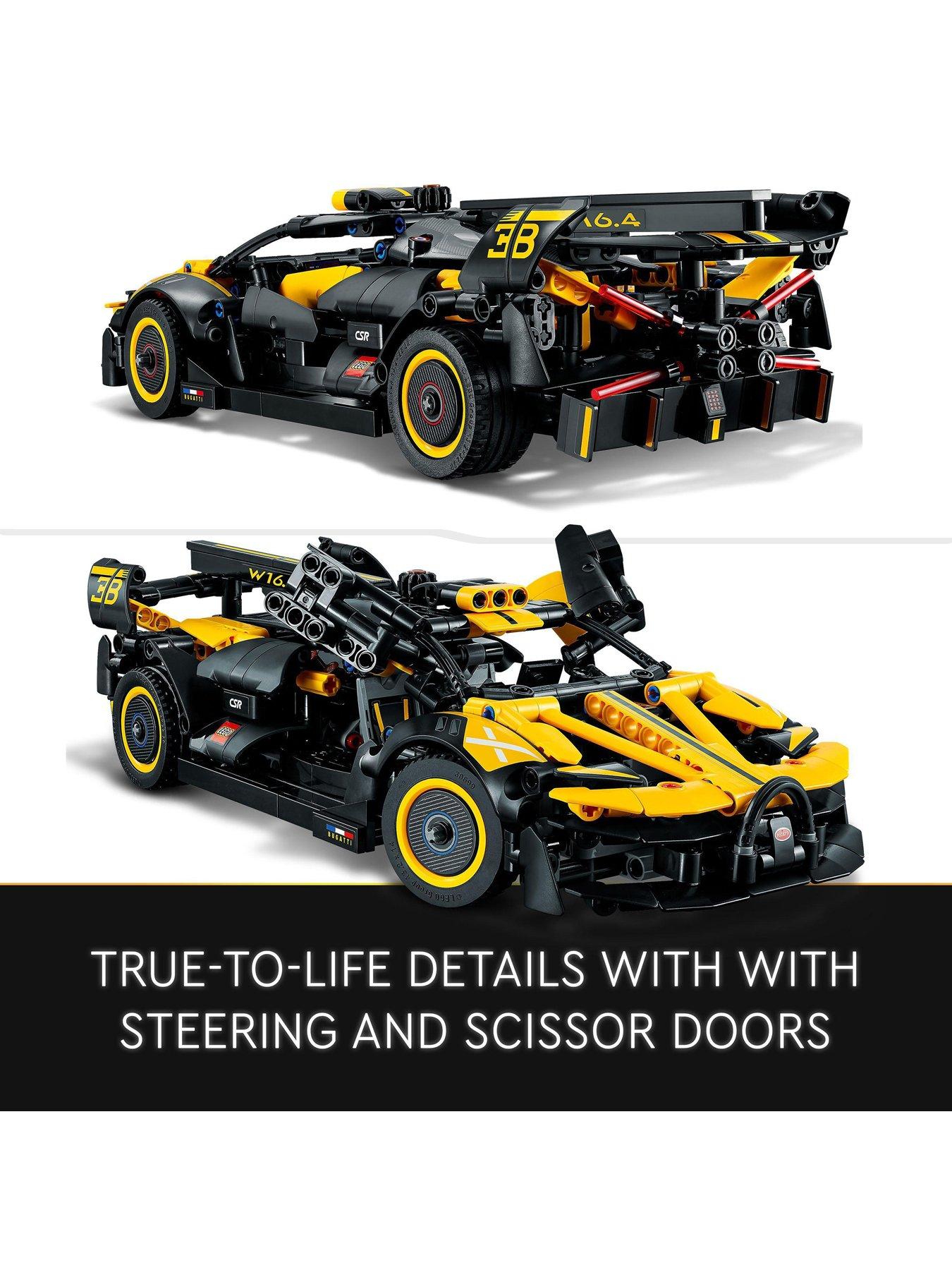 LEGO Technic Bugatti Bolide Racing Car Building Set 42151 - Model and Race  Engineering Toy, Collectible Sports Car Construction Kit for Boys, Girls