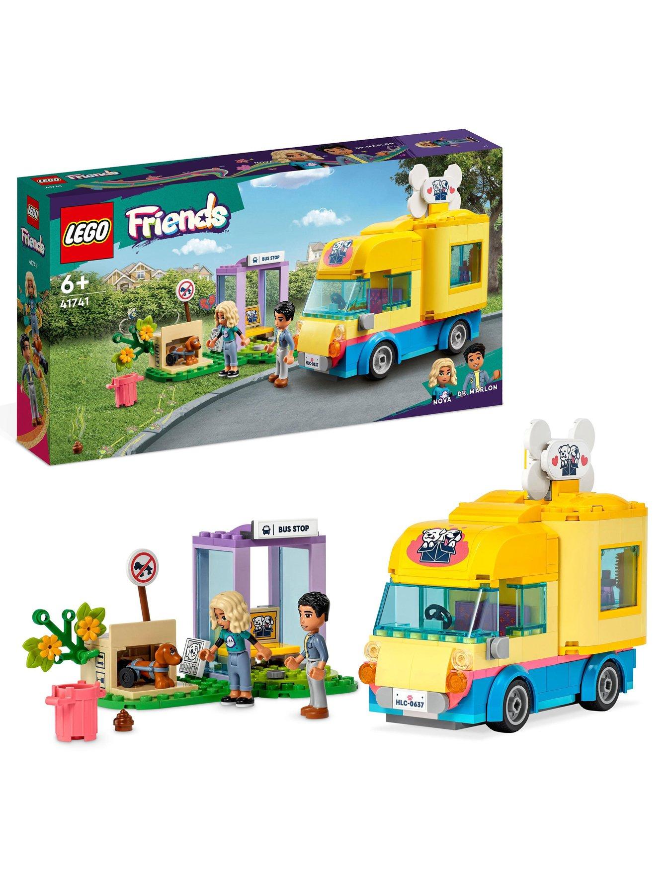 LEGO Friends Dog Rescue Van Toy Animal Playset 41741 | Very.co.uk