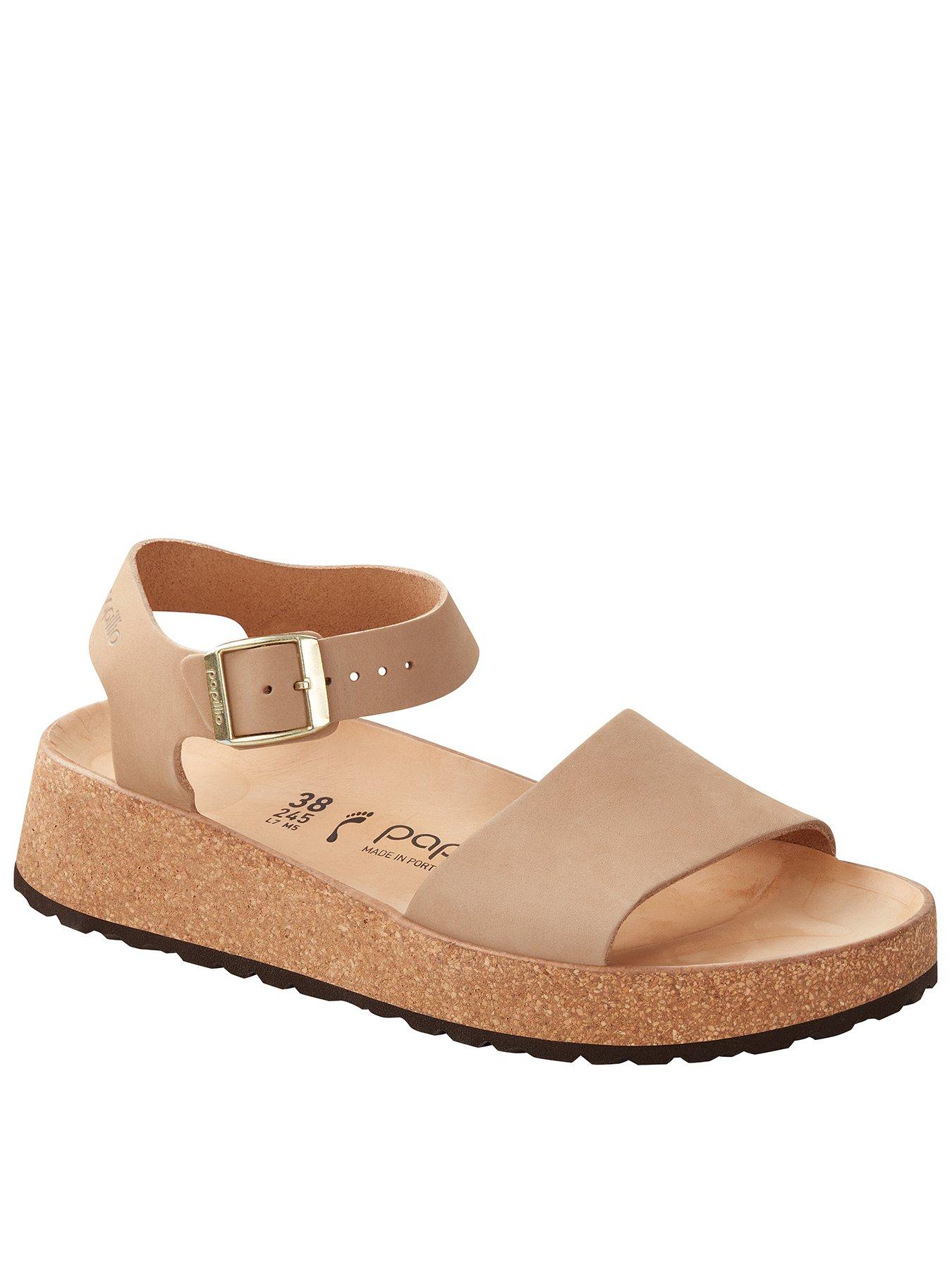undefined Glenda Nubuck Sandal - Sand
