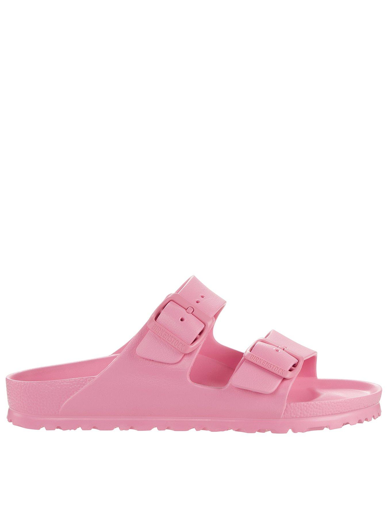 Pink plastic hot sale birkenstocks