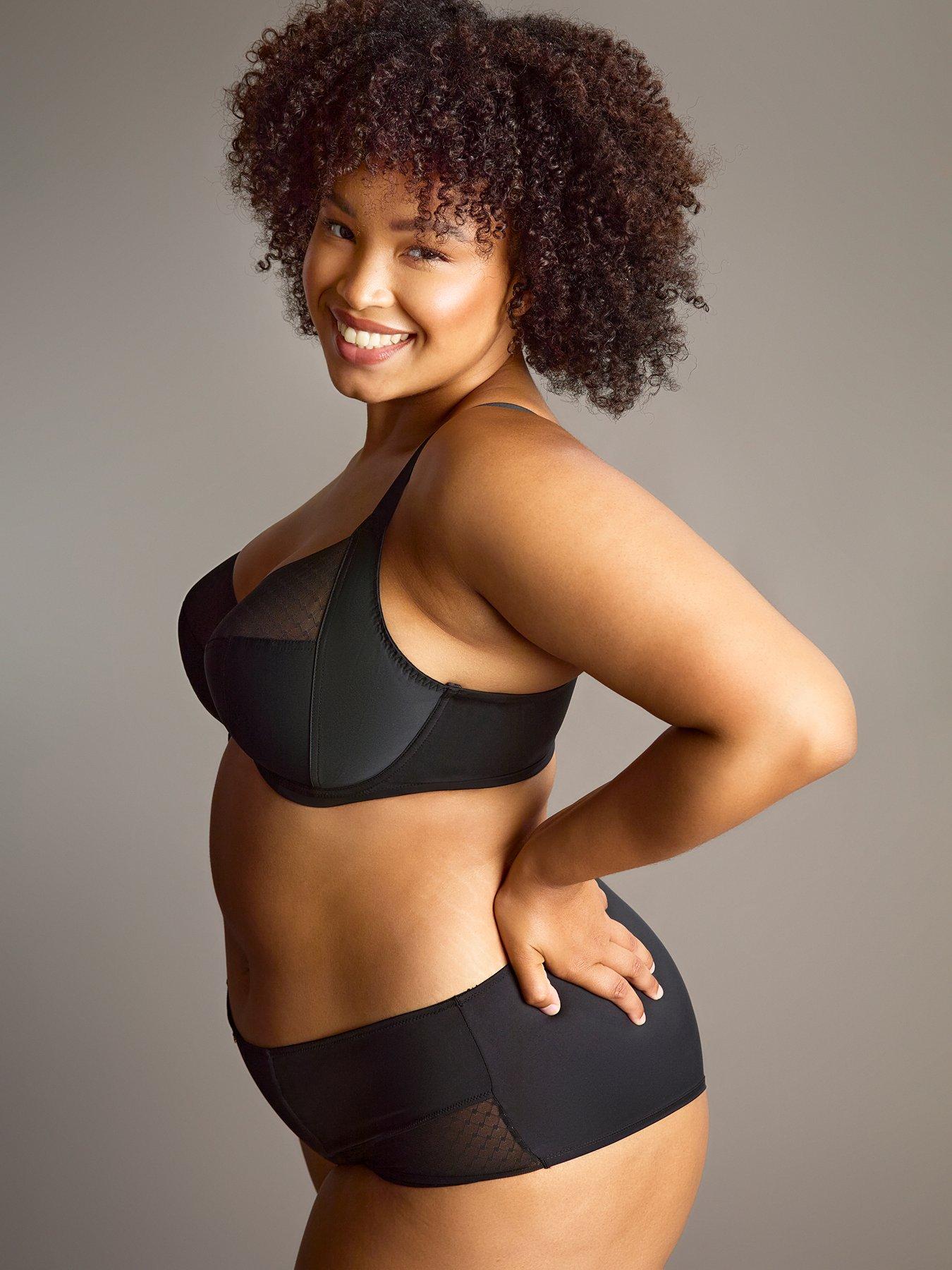 Image 4 of 6 of Sculptresse Bliss Wired Full Cup Bra - Black
