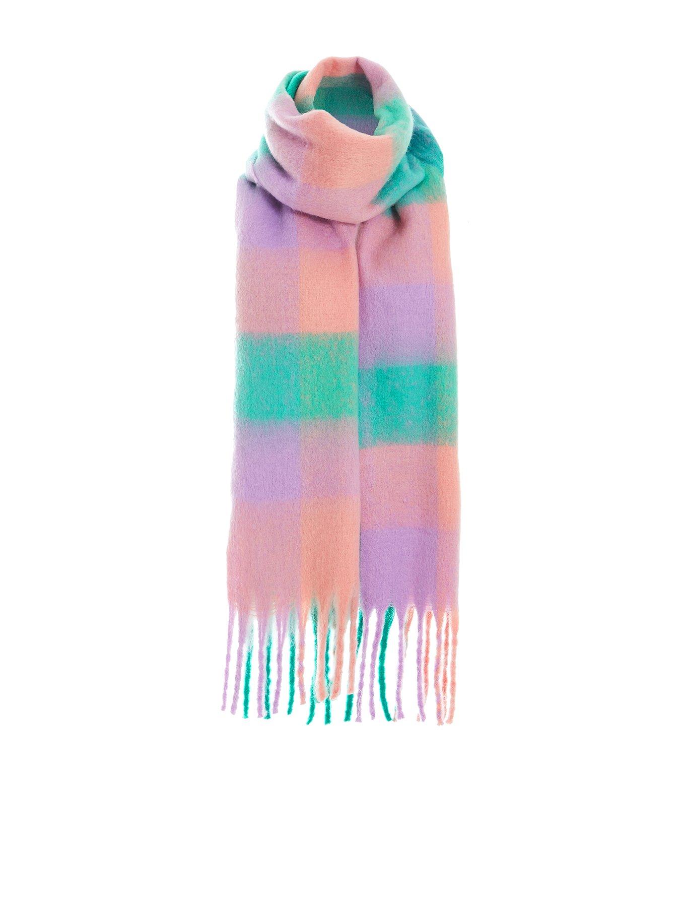 Image 1 of 2 of Quiz Checked Knit Scarf