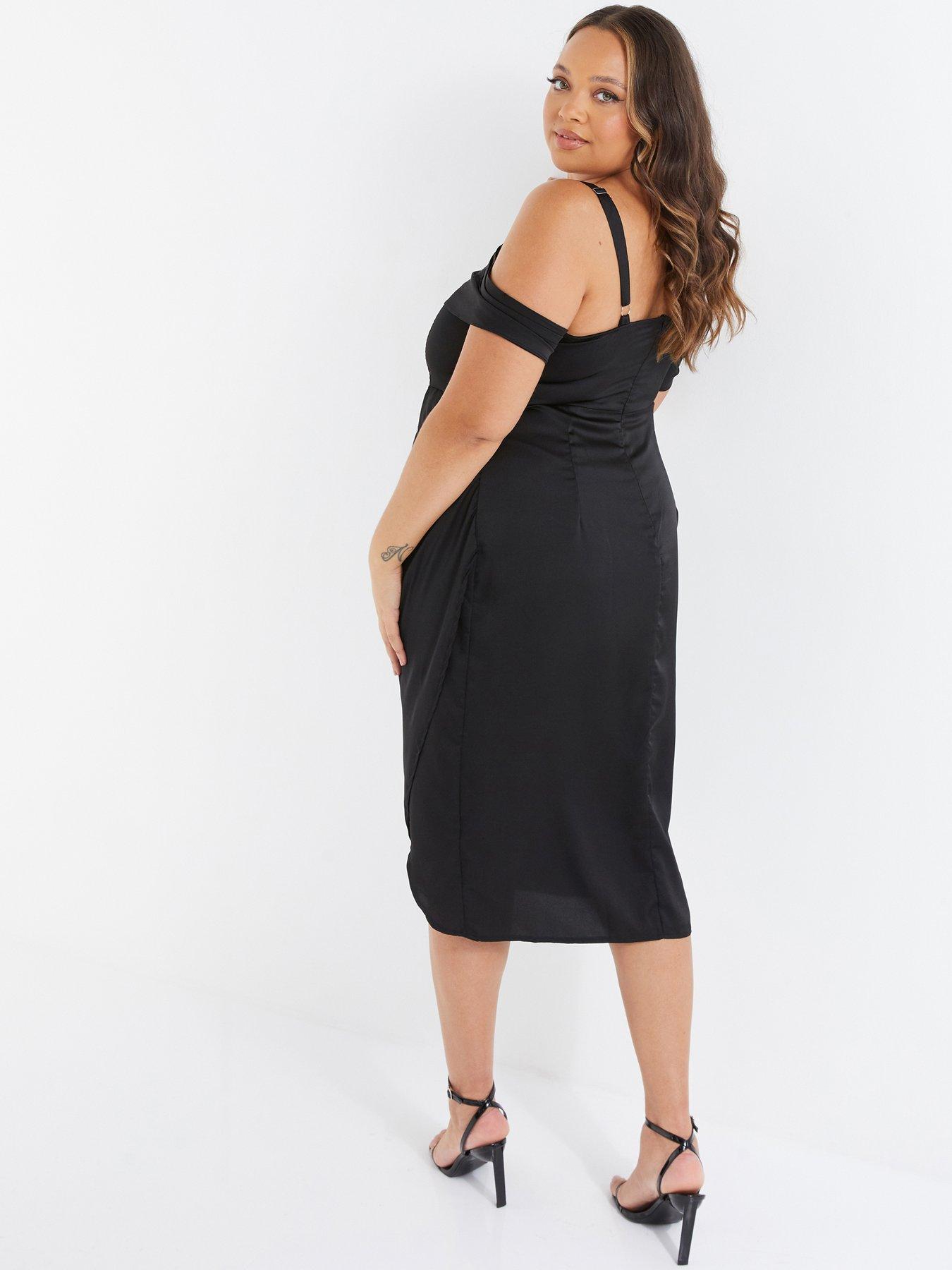 Quiz curve best sale plus size dresses