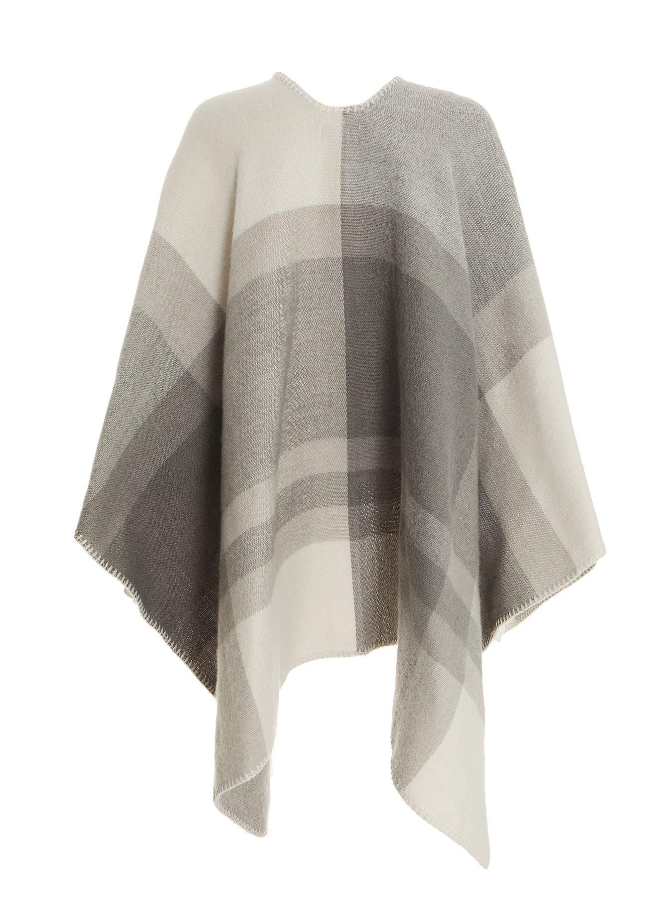 Image 3 of 4 of Quiz Check Cape - Grey