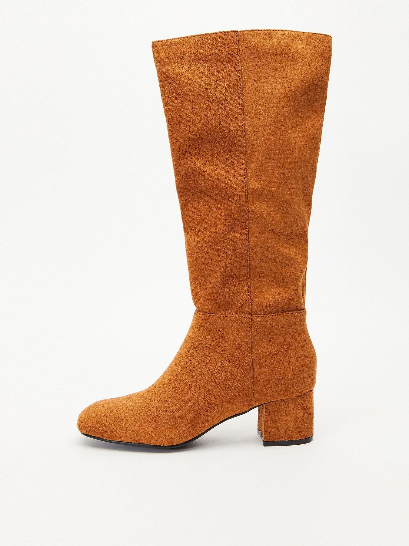 Light brown cheap high boots