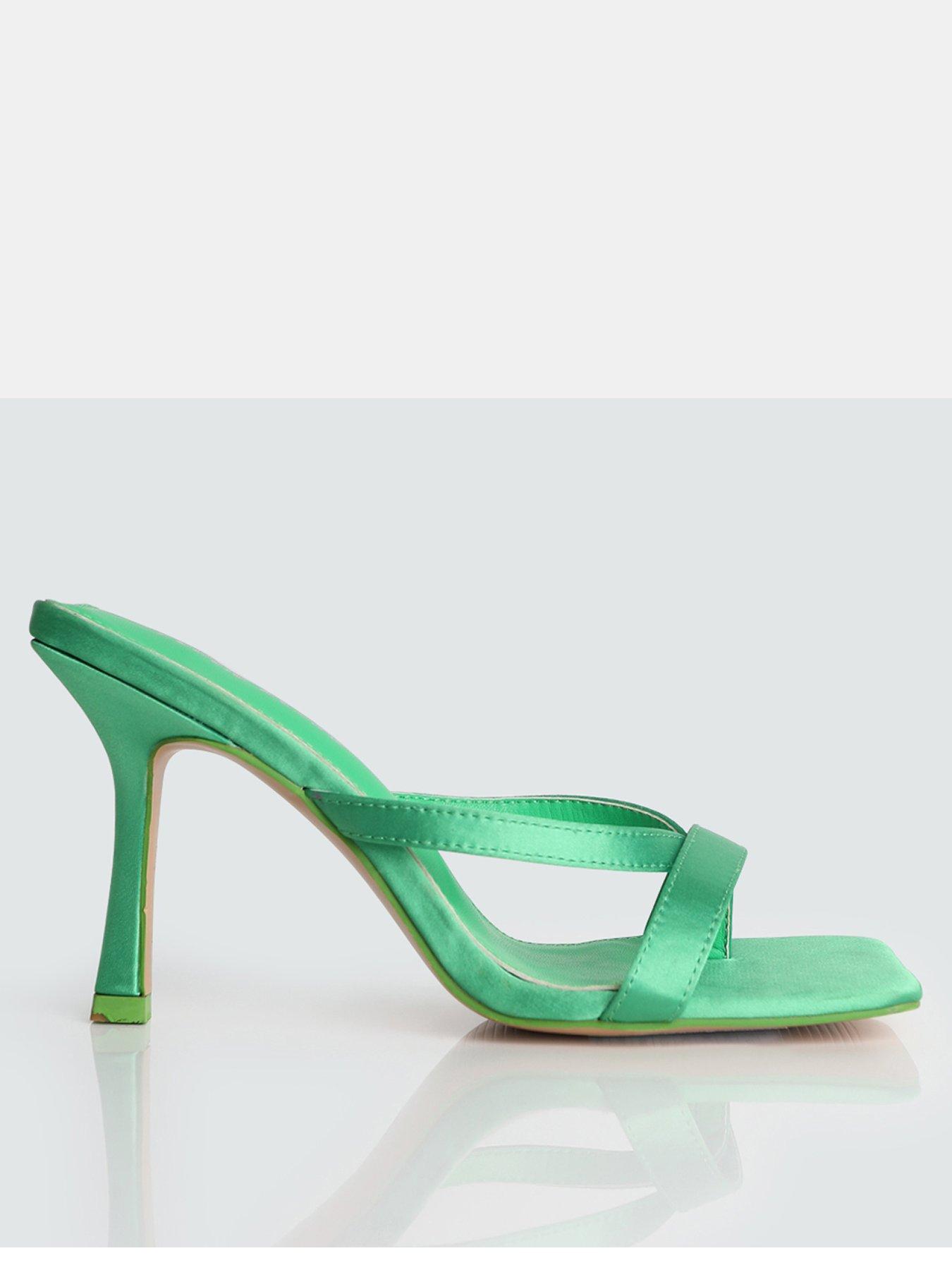 Public desire sales heeled sandals