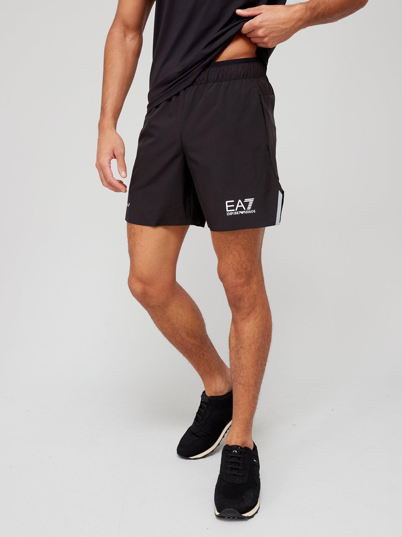 EA7 Emporio Armani Ventus Training Shorts Black