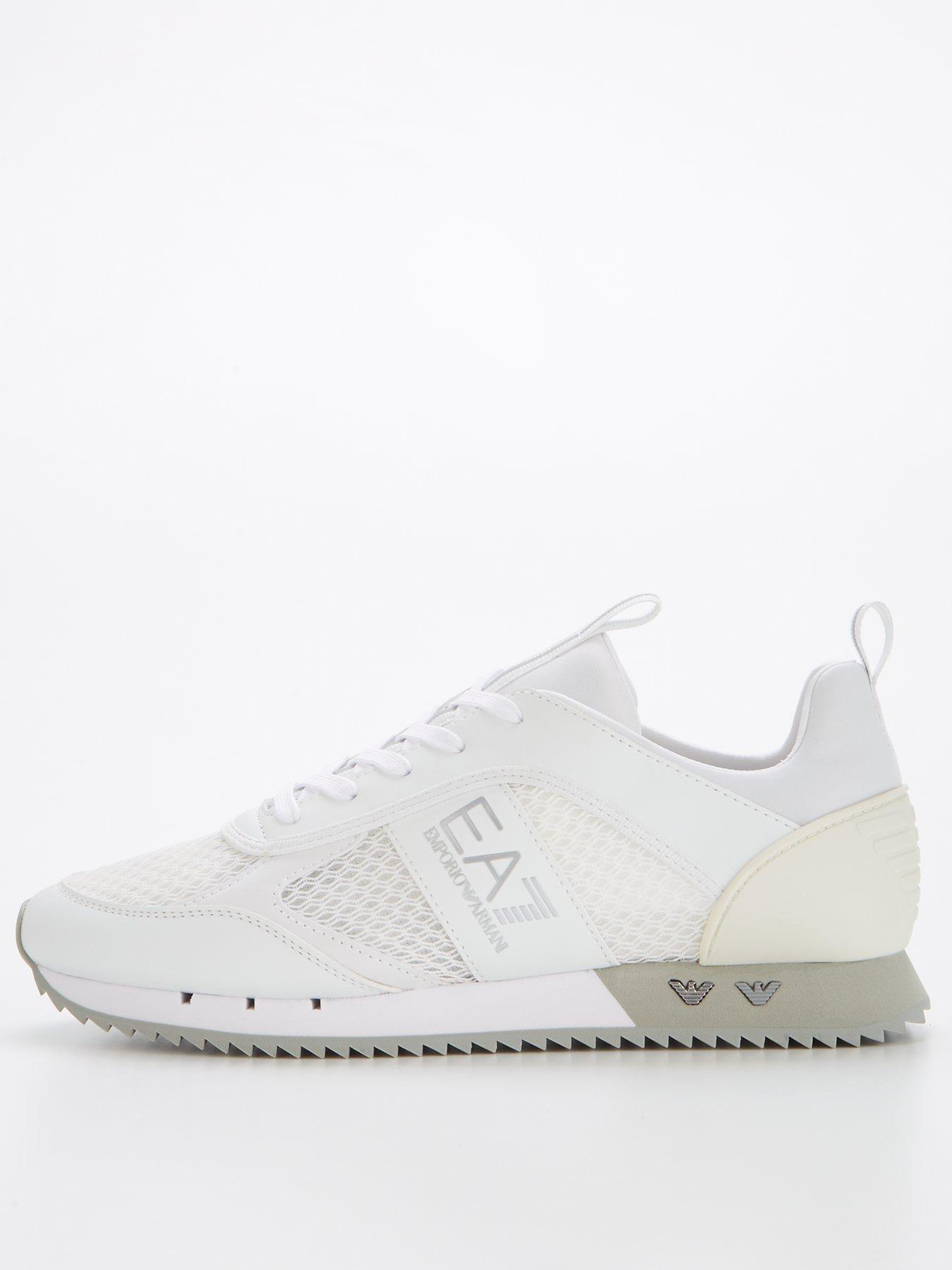 White ea7 trainers sale