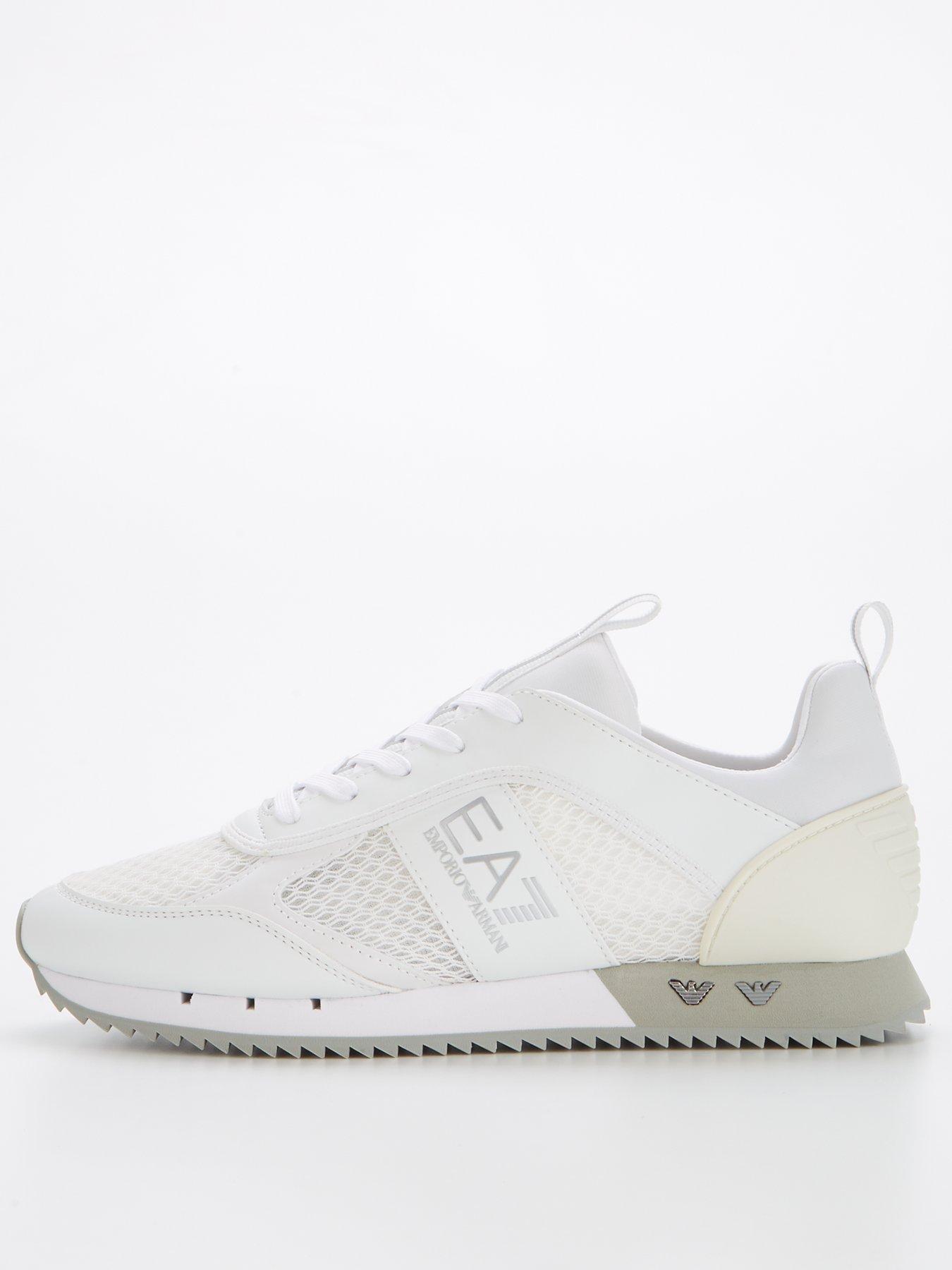undefined Black  &  White Laces Trainers - White