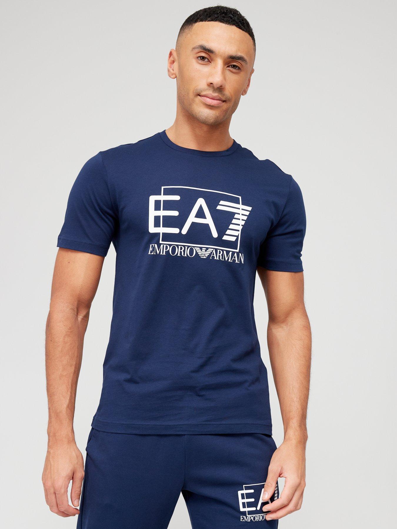 EA7 T-shirts in Blue for Men