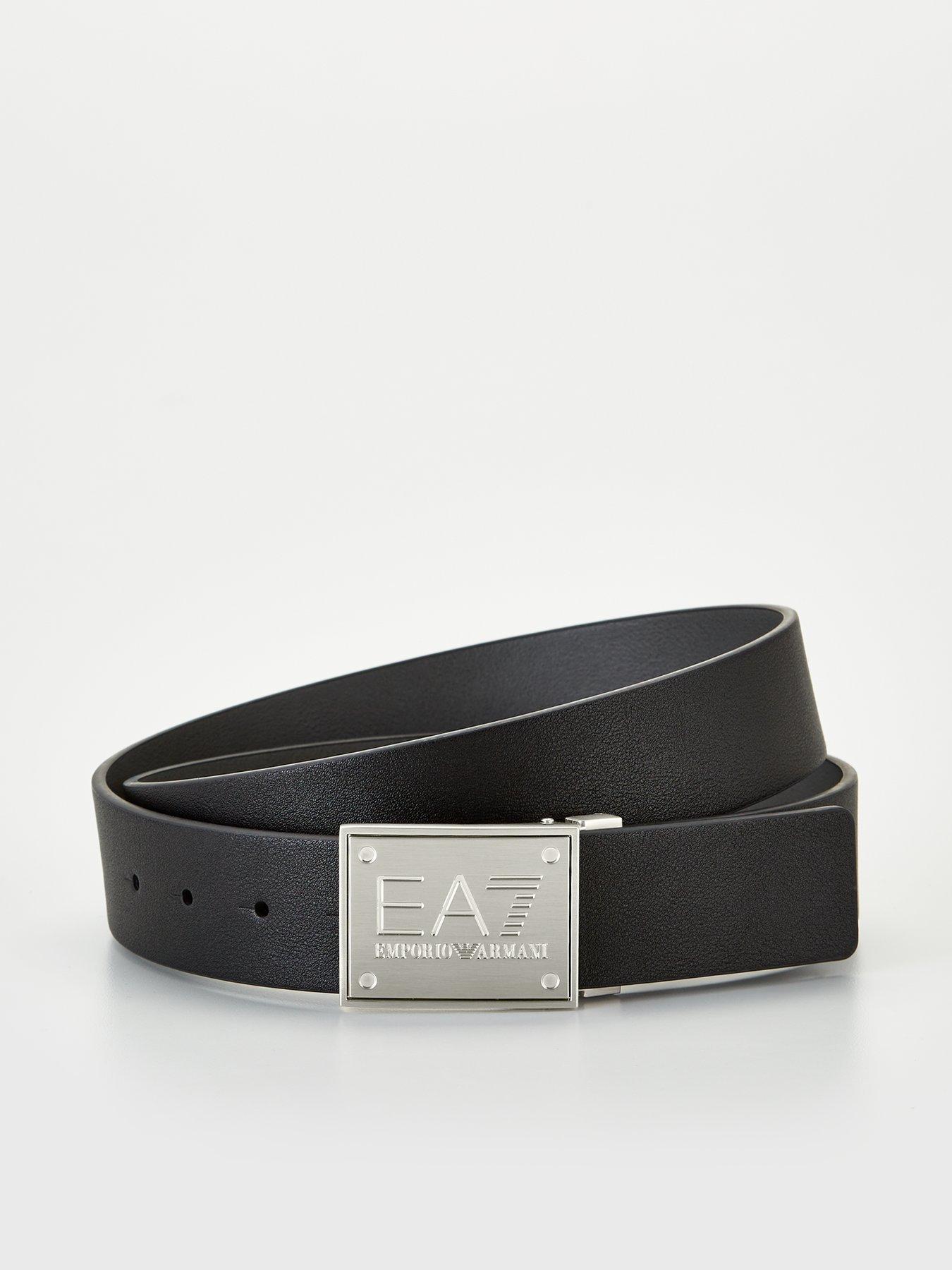 EA7 Men's Train Core Identity Belt - Black