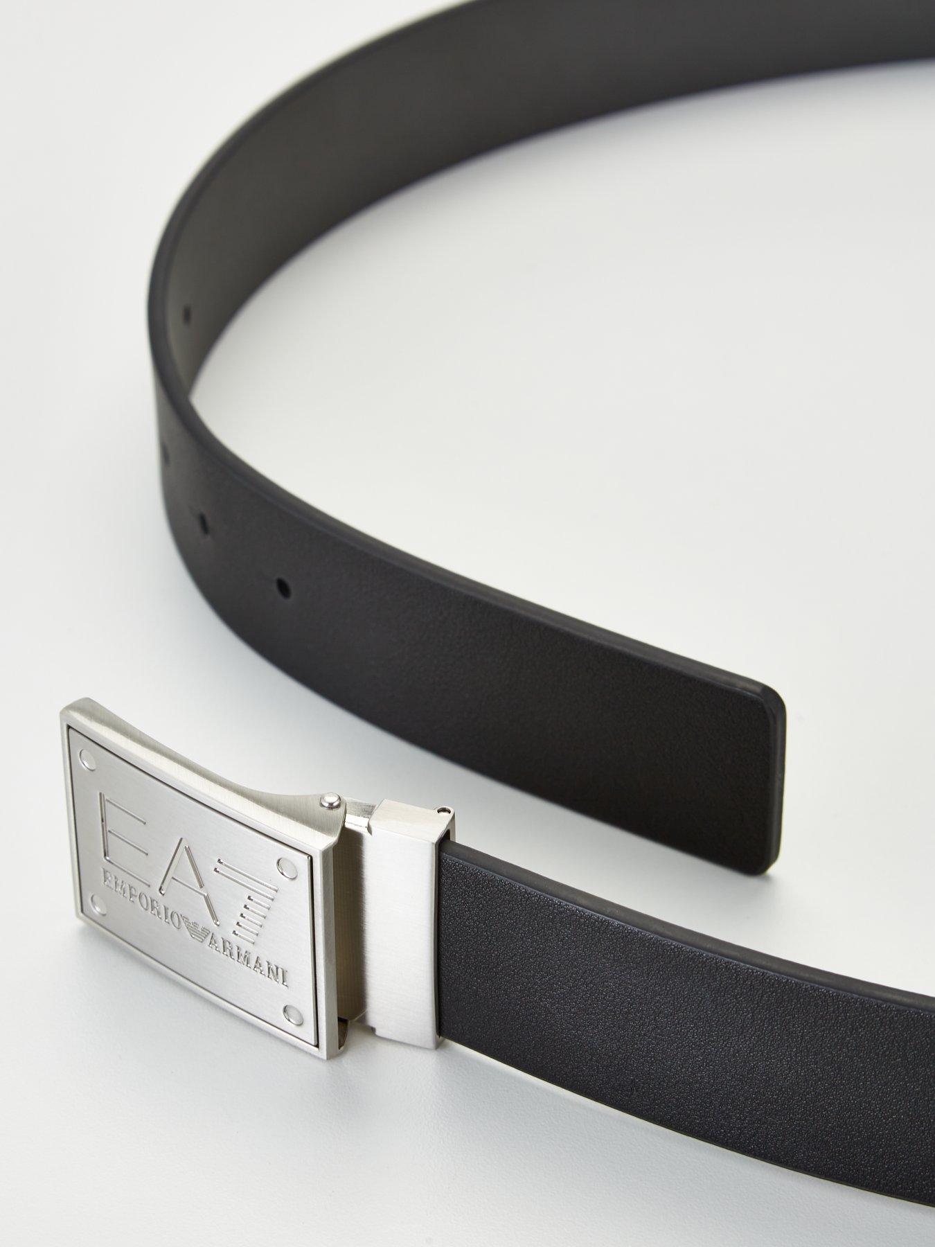 EA7 Men's Train Core Identity Belt - Black