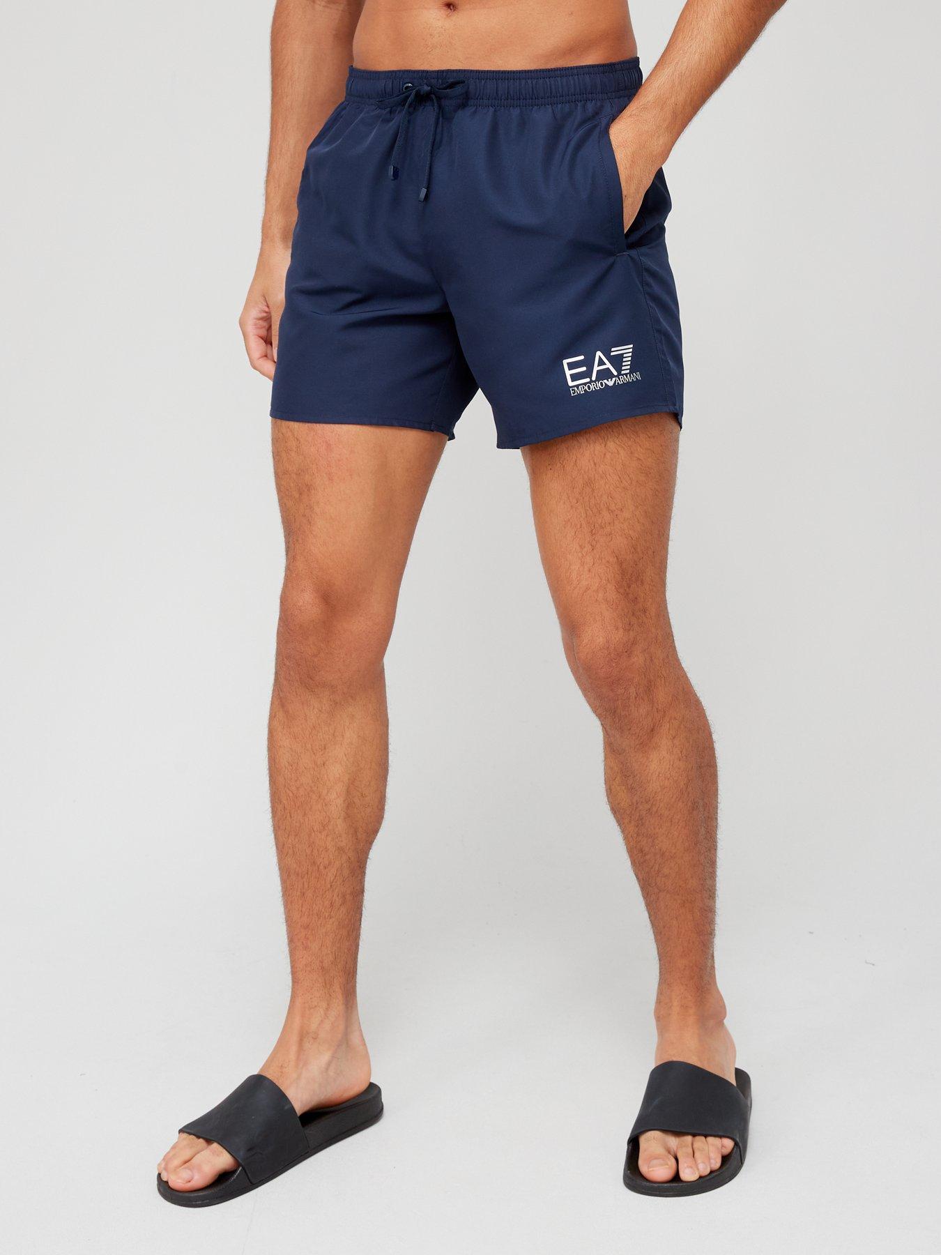 EA7 Emporio Armani Sea World Core Swim Shorts Navy Very