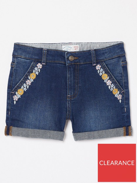 fatface-girls-floral-embroidered-denim-shorts-denim-blue