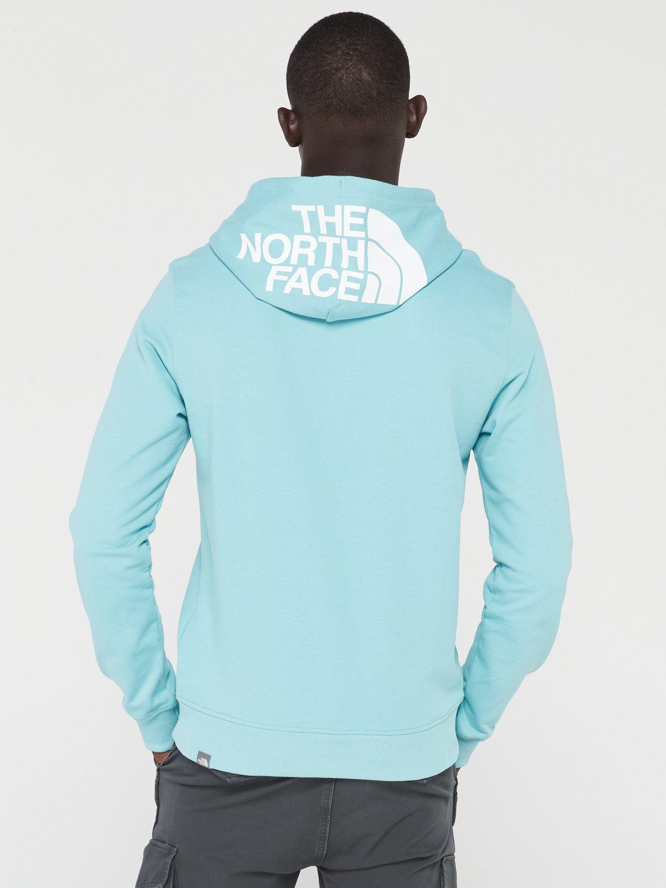 THE NORTH FACE Men's Seasonal Drew Peak Overhead Hoodie - Light Blue |  very.co.uk