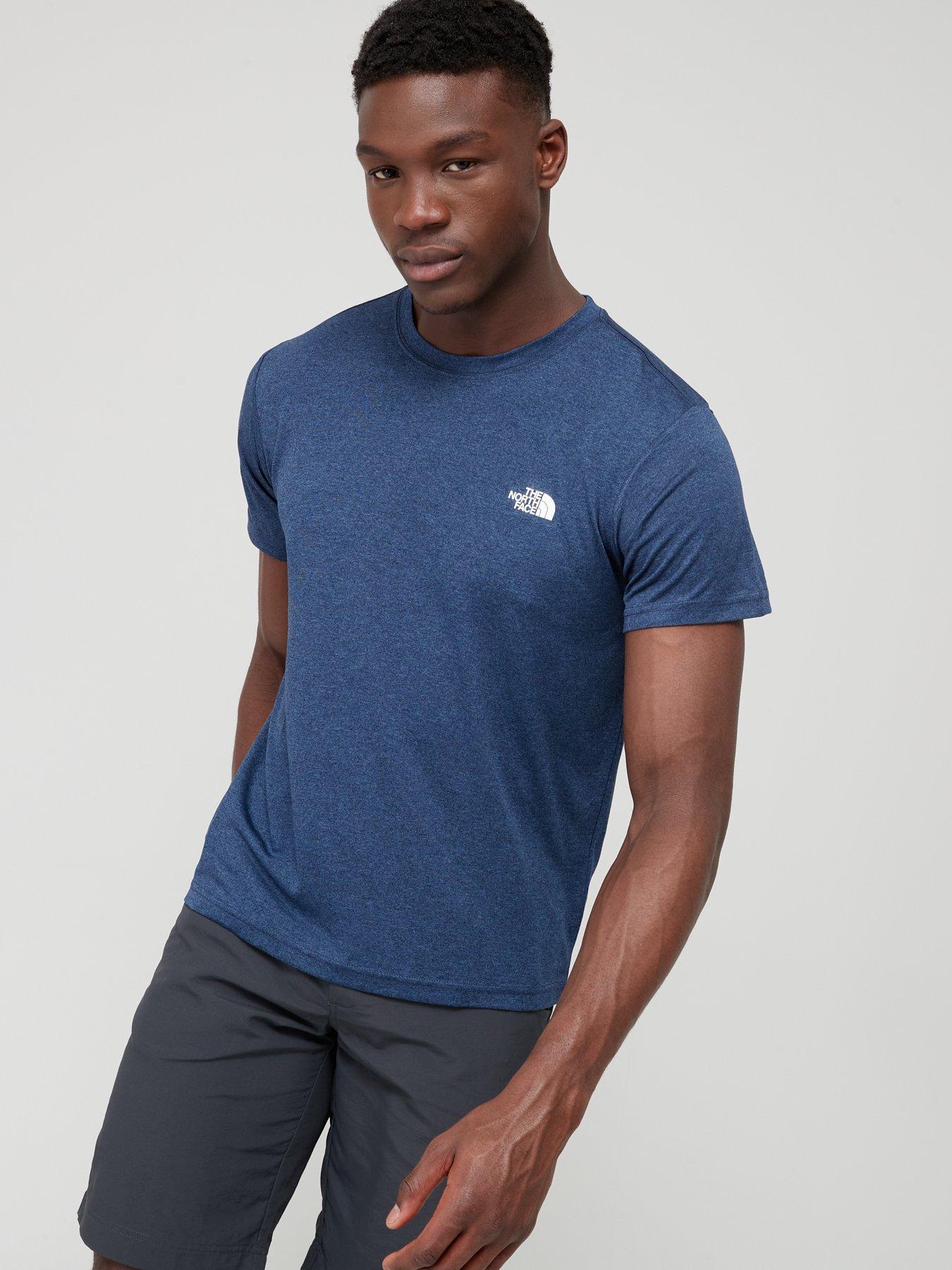 Navy north store face t shirt