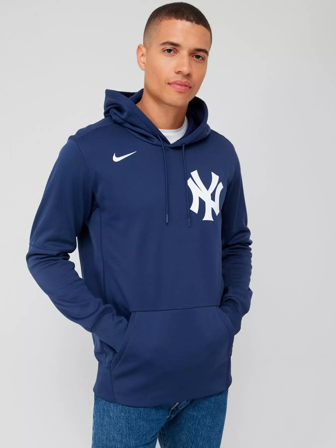 Fanatics New York Yankees Franchise Poly Short Sleeve T-Shirt Blue