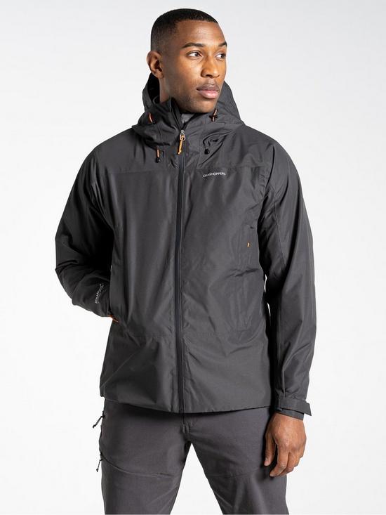 front image of craghoppers-creevey-jacket-dark-grey
