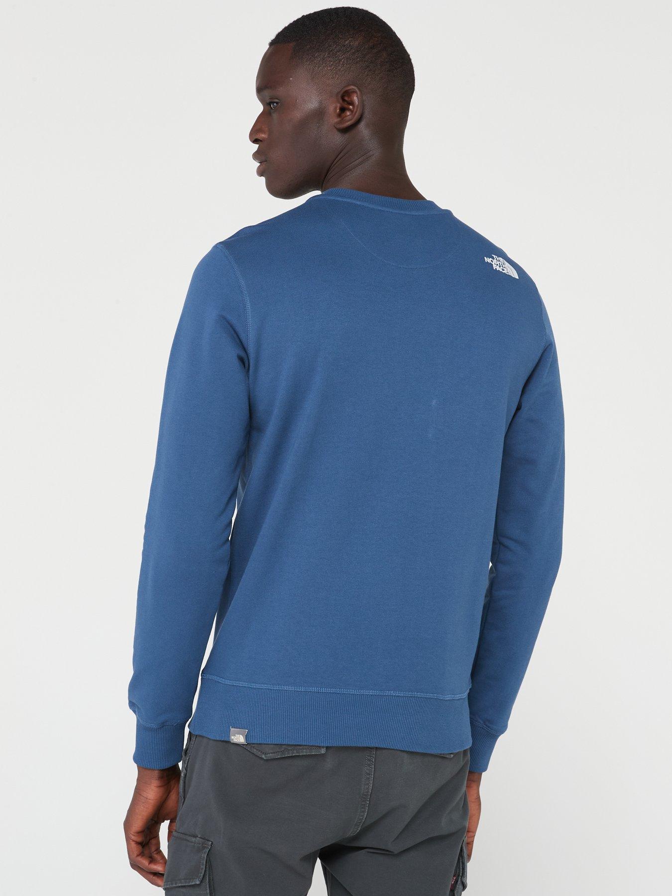 Navy north hot sale face sweatshirt