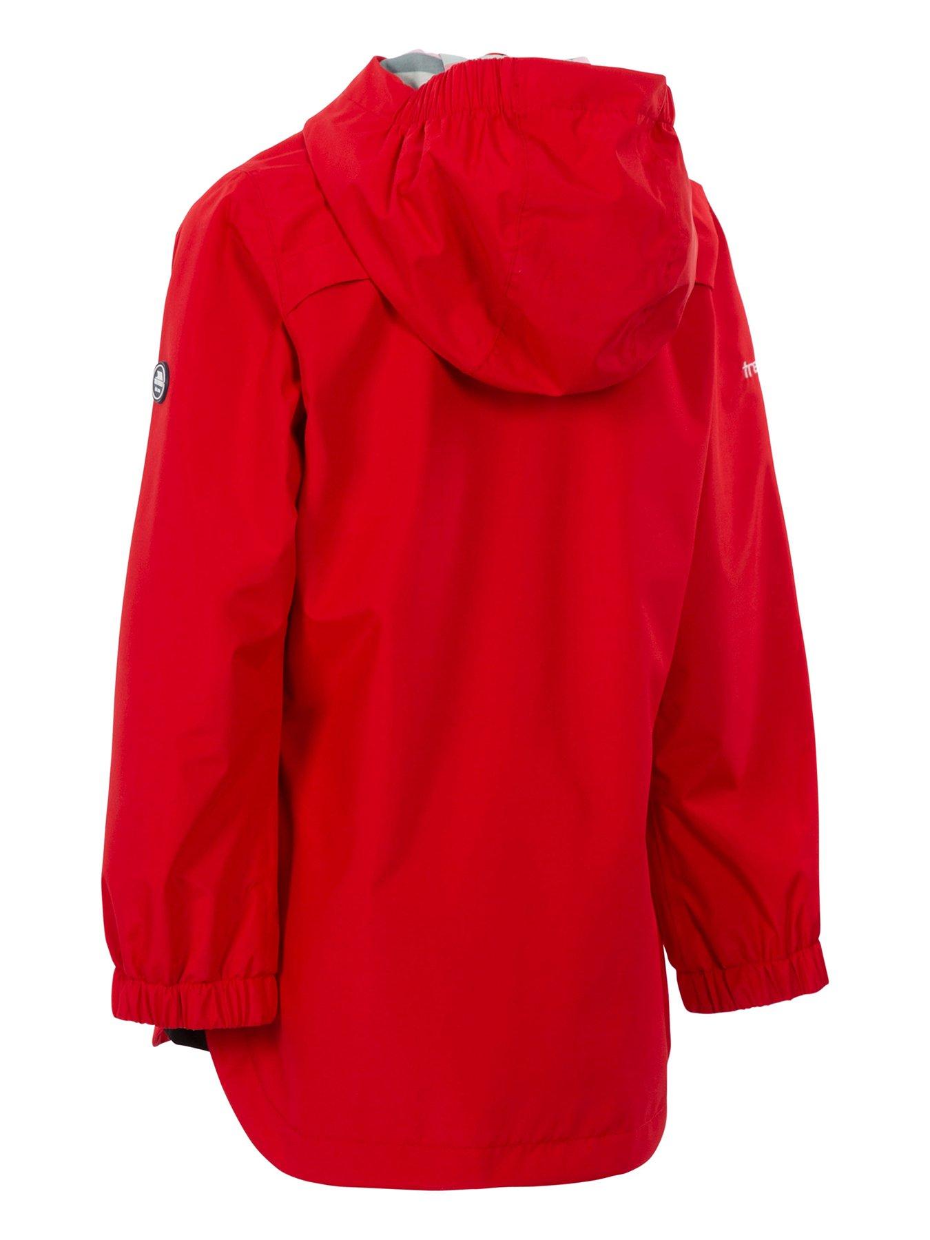 Flourish Girls Waterproof Jacket Red