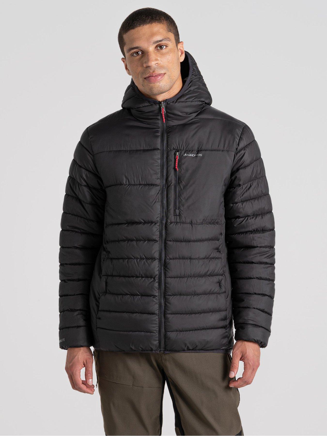 Craghoppers Compresslite Viii Hooded Jacket - Black | very.co.uk