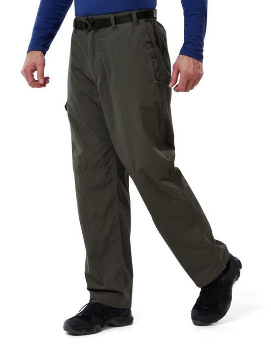 front image of craghoppers-kiwi-classic-trouser-brown