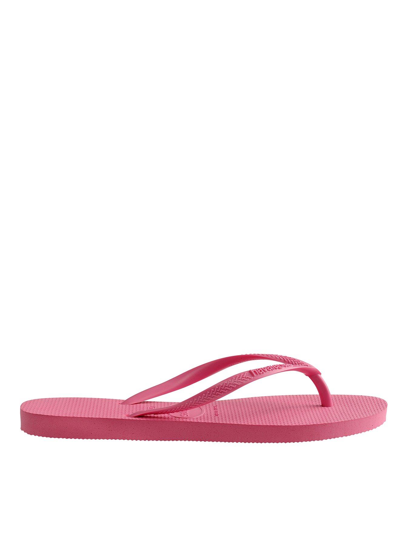 Havaianas Hav. Slim Flip Flops - Ciber Pink | very.co.uk