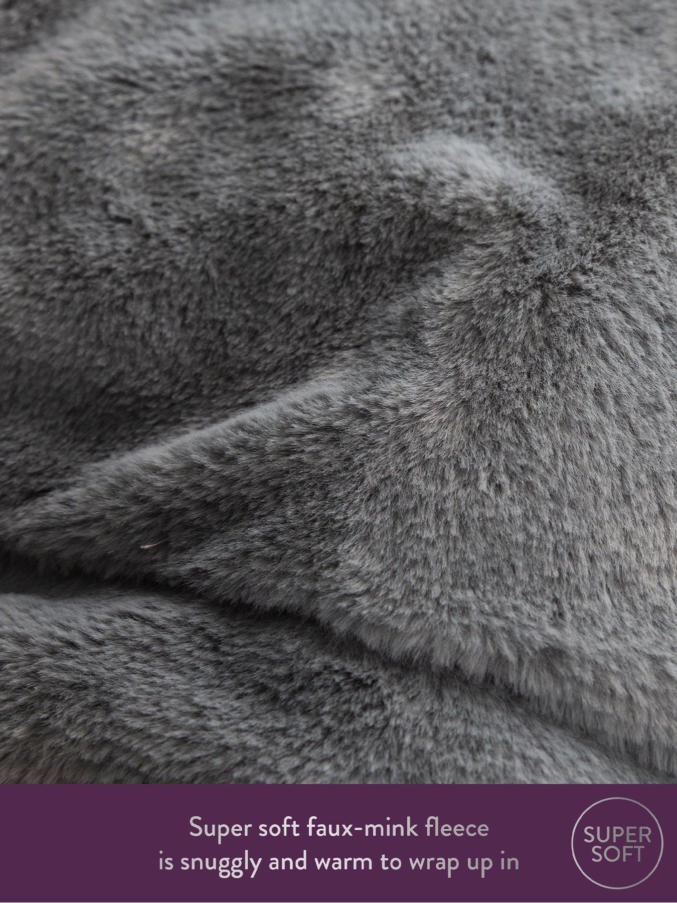 Image 5 of 7 of Slumberdown Elegantly Warm Heated Throw - Blue