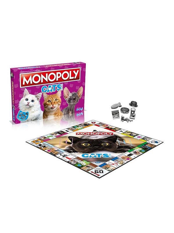 Image 2 of 6 of Monopoly Cats Monopoly Board Game