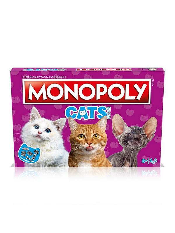 Image 6 of 6 of Monopoly Cats Monopoly Board Game