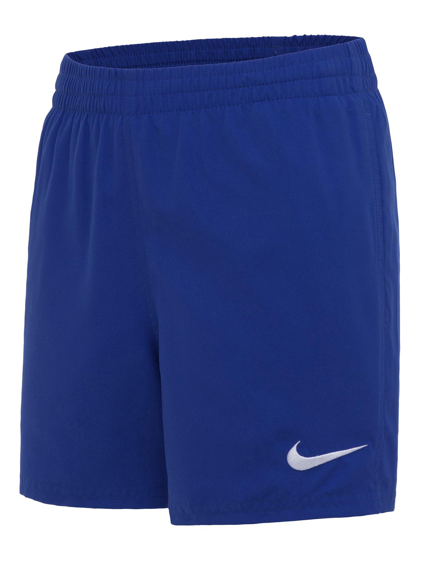 Nike Essential Lap Boy s Core 4inch Volley Swim Shorts Blue Very