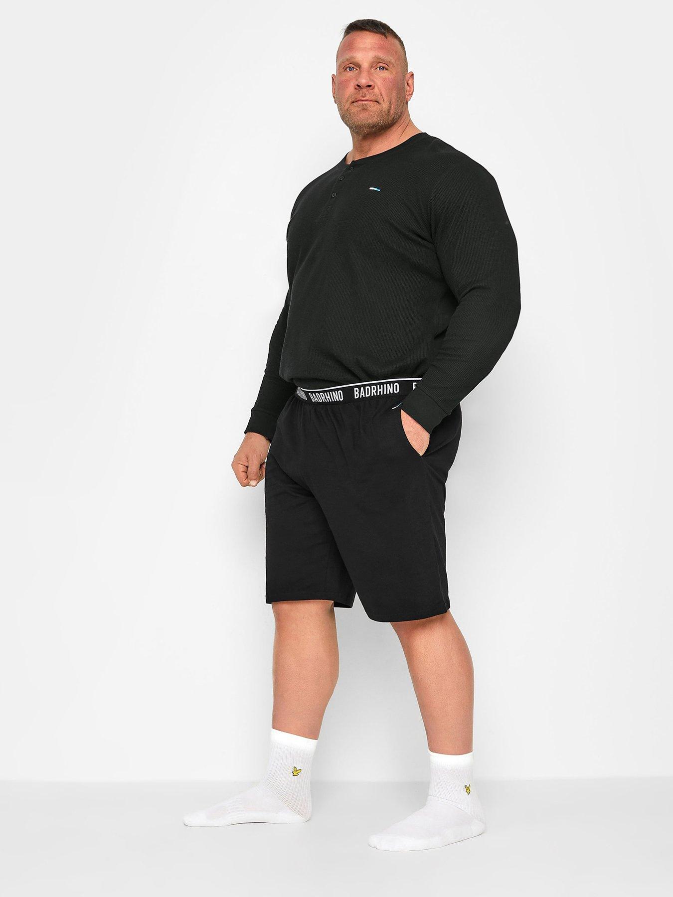 Image 1 of 1 of BadRhino BRE Loungewear Shorts - Black