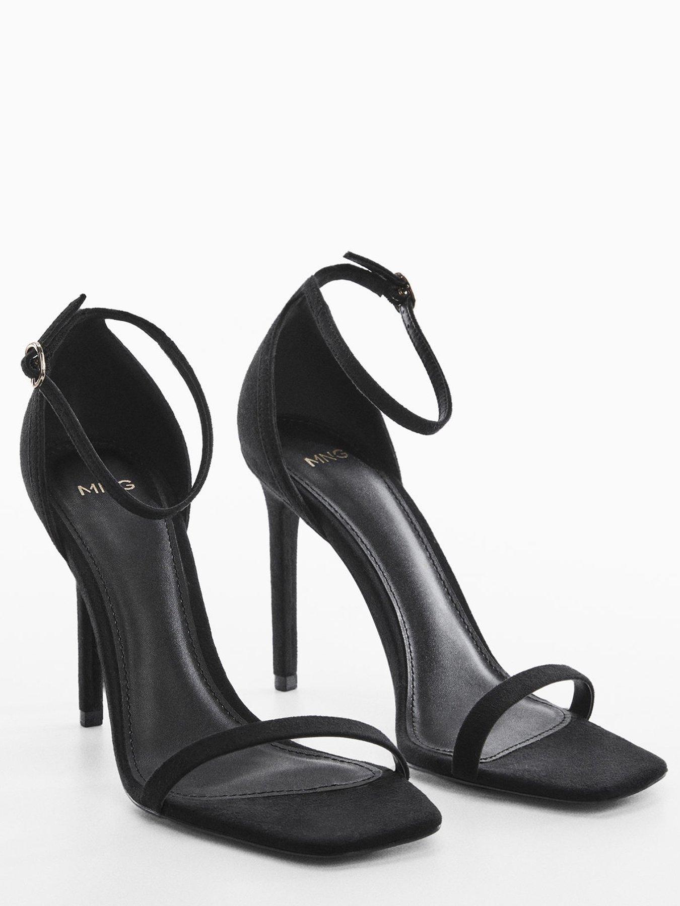 Mango store black heels