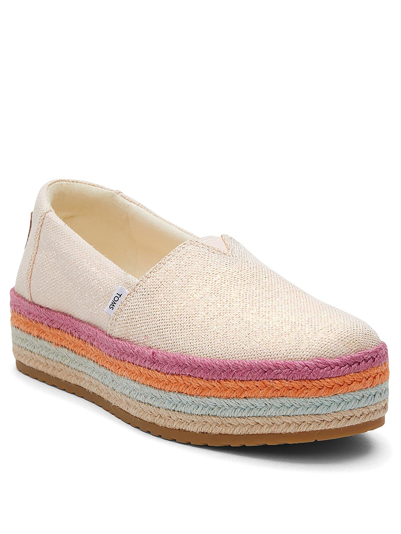 Peach espadrilles hot sale