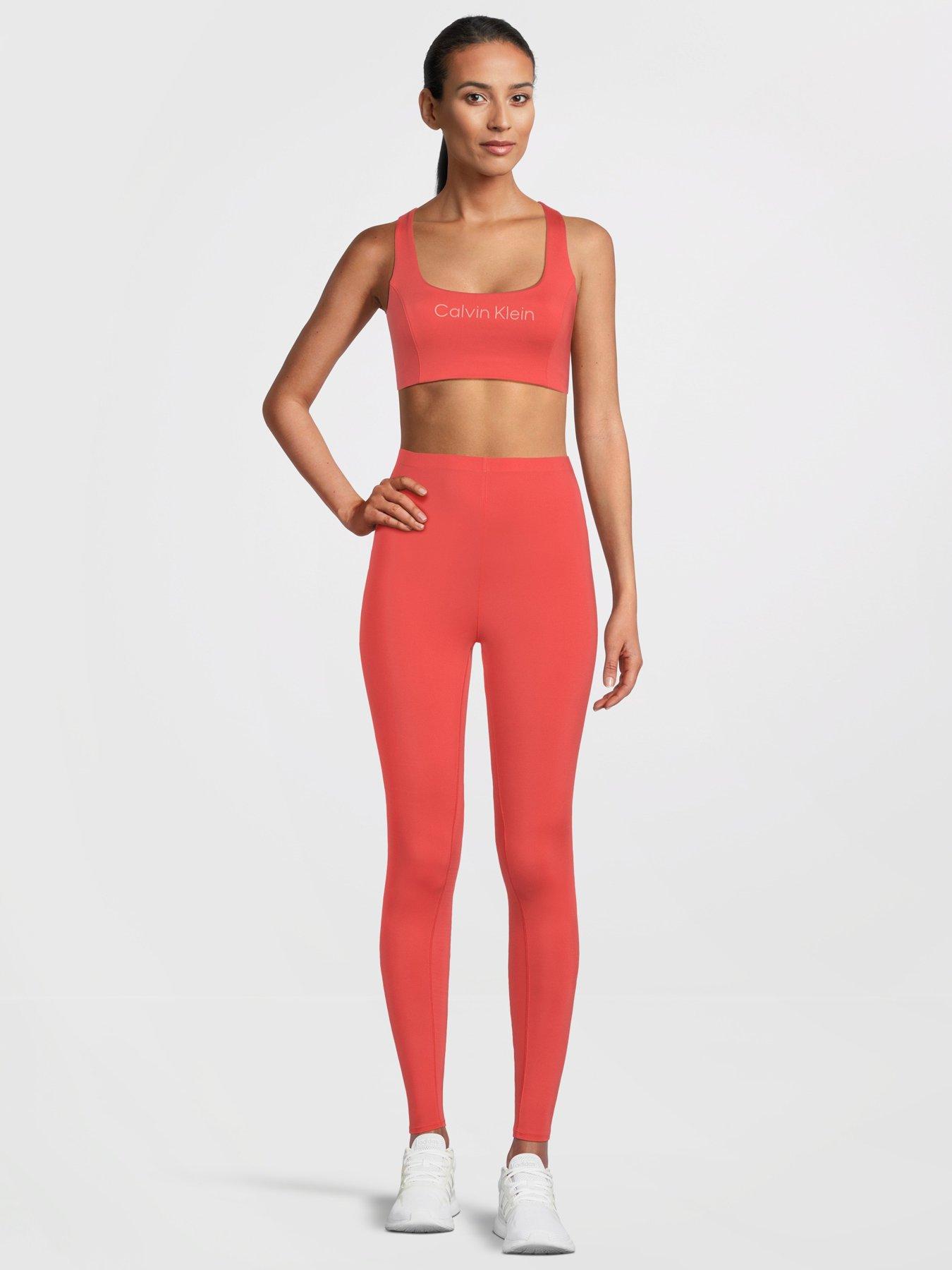 Calvin klein sports 2024 bra and leggings set