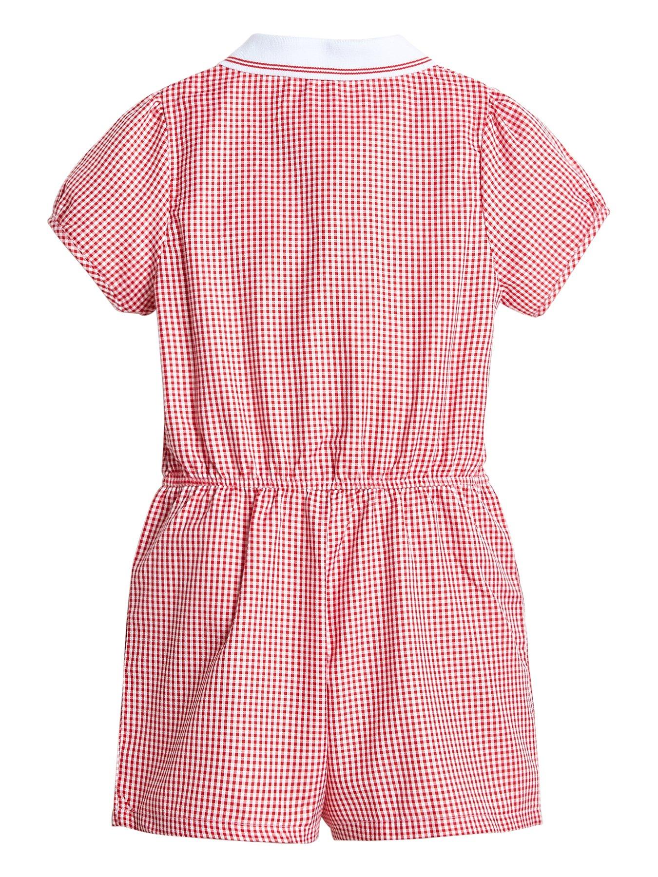 V by Very Girls Gingham Playsuit | Very.co.uk