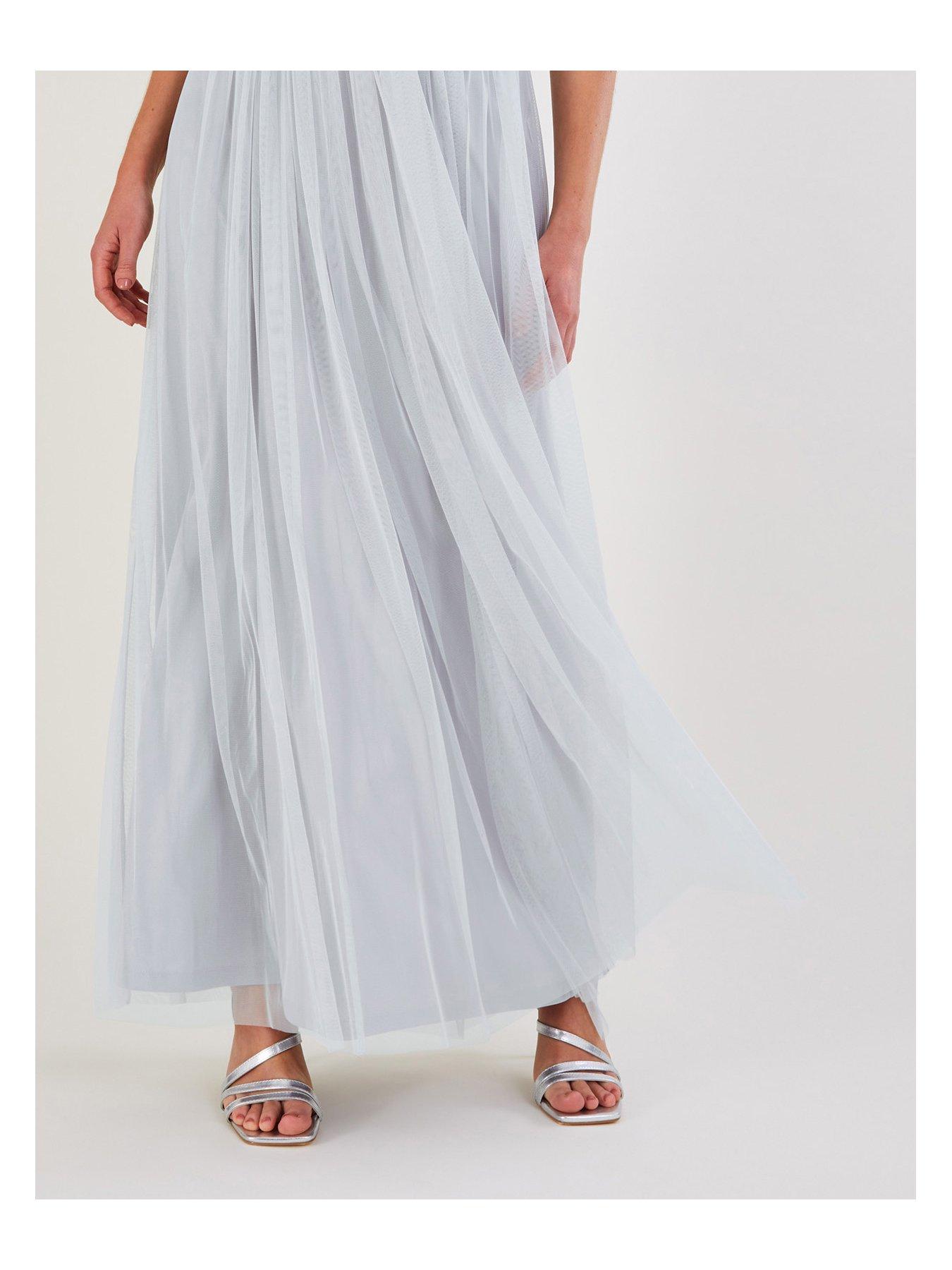 Monsoon tulle maxi skirt best sale