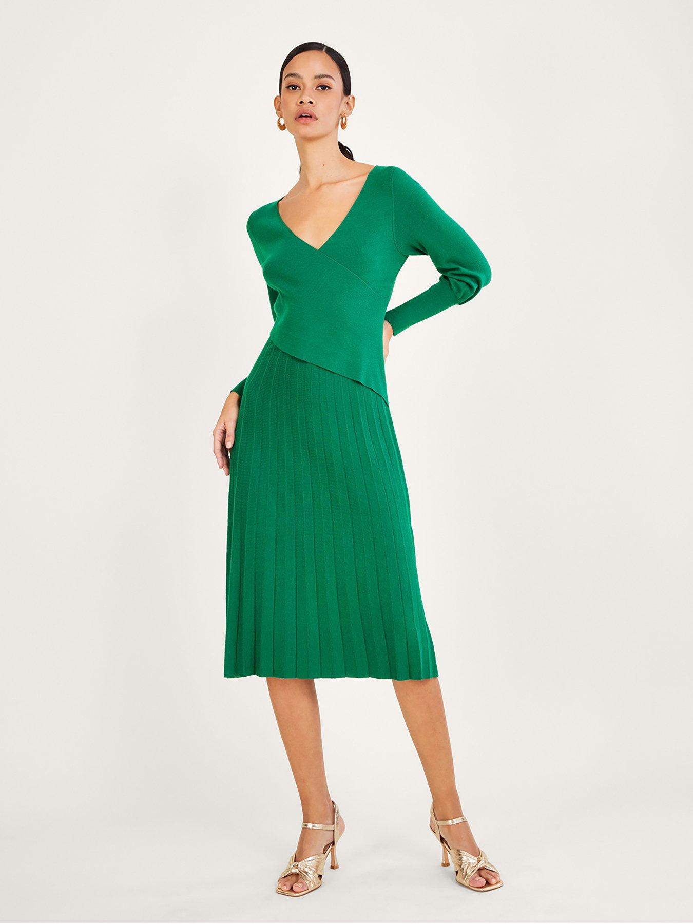 Monsoon store pleated dress